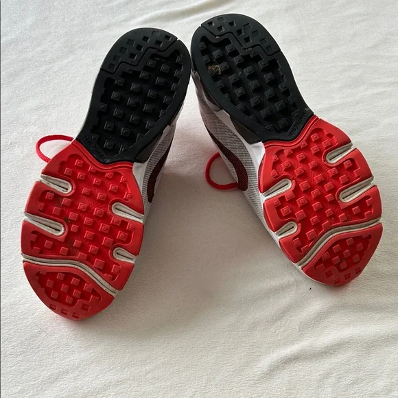 Nike Air Max Tailwind 6 Women's White and Red Mesh Running Shoes Sz 8 - Picture 4 of 6